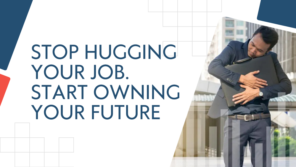 Have you noticed how some folks are "job hugging"?   It’s like “tree hugging,” but instead of wrapping arms around a mighty oak, people are clinging tightly to their current role, hoping if they hold on long enough, they won’t get swept up in layoffs, restructuring, or the AI revolution.  What is Job Hugging? Job hugging is the act of clinging to one's current role out of fear, uncertainty, or a perceived lack of alternatives. It's a defensive posture where employees remain in positions that may no longer align with their passions or career goals, simply to avoid the perceived risks associated with change.  In today's job market, job hugging has become more prevalent due to several factors:  Economic Uncertainty: A significant number of workers are concerned about job security. For instance, a survey found that 85% of U.S. workers fear job loss, with many attributing this anxiety to the rapid advancement of artificial intelligence and automation technologies. (Yahoo Finance) Cool Job Market: Despite a low unemployment rate, hiring has slowed, and job seekers face increasing difficulty finding full-time positions. (Wall Street Journal) Burnout and Disengagement: According to a survey by Skillsoft, 39% of 2,100 global employees surveyed cited burnout and exhaustion as the top challenge they experienced in 2024. (HR Brew) Additionally, Gallup's 2024 report indicates that 62% of employees globally are not engaged at work, often referred to as "quiet quitting," and 15% are actively disengaged, known as "loud quitting." (Gallup)  These factors contribute to a culture of job hugging, where employees prioritize perceived job security over personal growth and fulfillment.  The Positives of Job Hugging Security blanket: It provides a sense of stability in uncertain times. Short-term relief: Less stress in the moment because you’re not making big moves.  The Negatives of Job Hugging Career stagnation: Growth stalls when you grip too tightly. Missed opportunities: By holding on, you might miss out on learning, advancement, or adapting to change. Fear-driven choices: Fear and hope cannot co-exist. When people operate in fear they inhibit their future because fear is the antithesis of hope.  Play Offense, Not Defense Fear may be real, but being defensive doesn’t create progress. Instead of clinging to a position, take the offensive. Don’t sit back and wait for AI to take your job. Without the person, the AI doesn't exist. AI doesn’t wake up one day and clock in. It needs a human to direct it. The real question: Do you want to be the person driving AI, or the one hugging their role, hoping luck keeps them safe?  So, do you want to be the person who's utilizing the AI efficiently, gaining the respect and loyalty of management or the person hugging onto their job, hoping they somehow win the AI roulette. If you choose to remain stagnant, that’s your decision. But once you make it, own it. Don’t complain about the results of a decision you weren’t willing to change.  I spoke with a software engineer who admitted he had been job hugging. Through coaching, he had a moment of clarity: instead of fearing change, he could embrace it. When training began for a new AI system the company was implementing, he became the most engaged participant, asking thoughtful questions, exploring possibilities, and diving in with curiosity. Later, during a one-on-one with his boss, he shared his excitement for AI and the opportunities it could create. That simple shift from fear to enthusiasm transformed what had been a gloomy outlook into a genuinely hopeful and forward-looking perspective.  What to Do Instead Rather than job hugging, I recommend you FOCUS:  F – Forward-thinking: Look beyond today into the possibilities of tomorrow.   O – Open-minded: Embrace learning and be adaptable to new tools.   C – Courageous: Step into opportunities instead of shrinking back.  U – Up-skill: Add new capabilities, especially in tech and leadership.   S – Strategic: Align your actions with where your industry is heading.  Job hugging keeps you stuck. FOCUS moves you forward.  Fear keeps your hands clinging to what is. Hope opens your hands to what can be. Don’t hug your job so tightly that you miss your future. Instead, FOCUS, take the offense, and write the next chapter of your career.